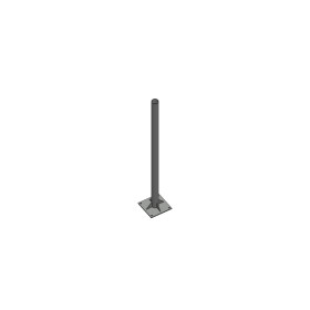 SL 76/1500 s plotnou – zinkovaný sloupek 76×1500 mm