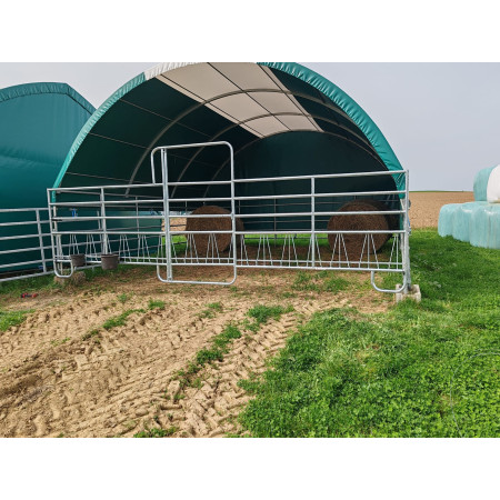 Čelní zábrana pro telata - Ideální pro skupinový odchov telat