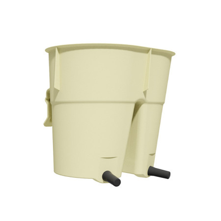 Kbelík s dvojitým dudlíkem 4+4 l – nízké sání