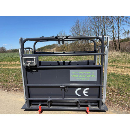 Váha CATTLE SCALE 1500 PRO – profesionální váha pro skot, nosnost 1500 kg